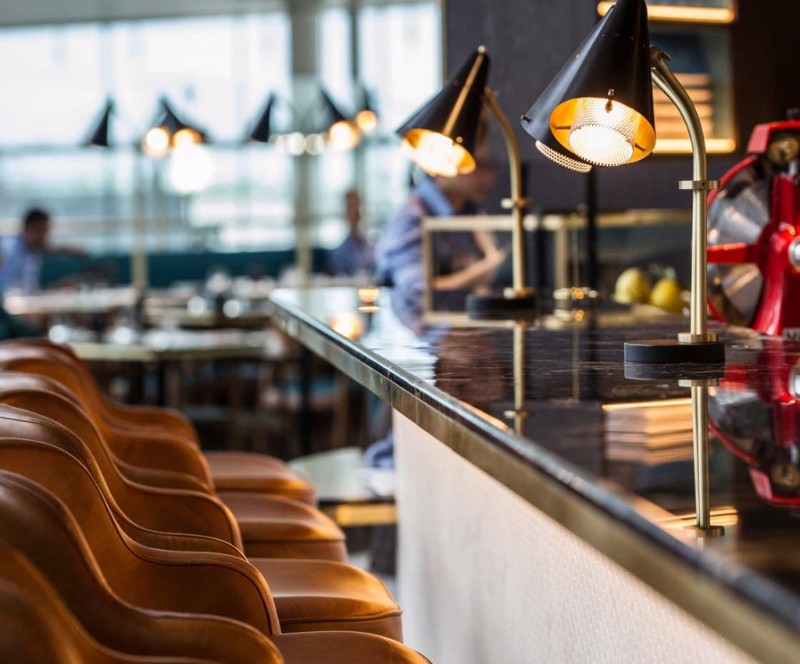 A Unique Restaurant and Bar Design at the Heathrow Airport