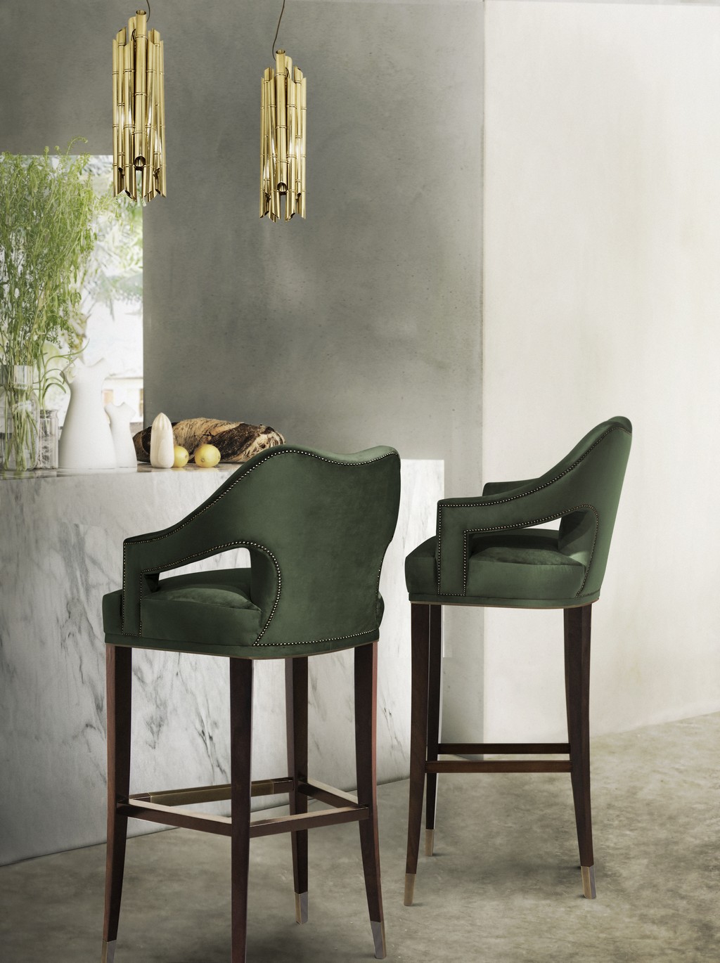 Choose the Best Green Bar Stools to Liven Up Your Home this Winter!