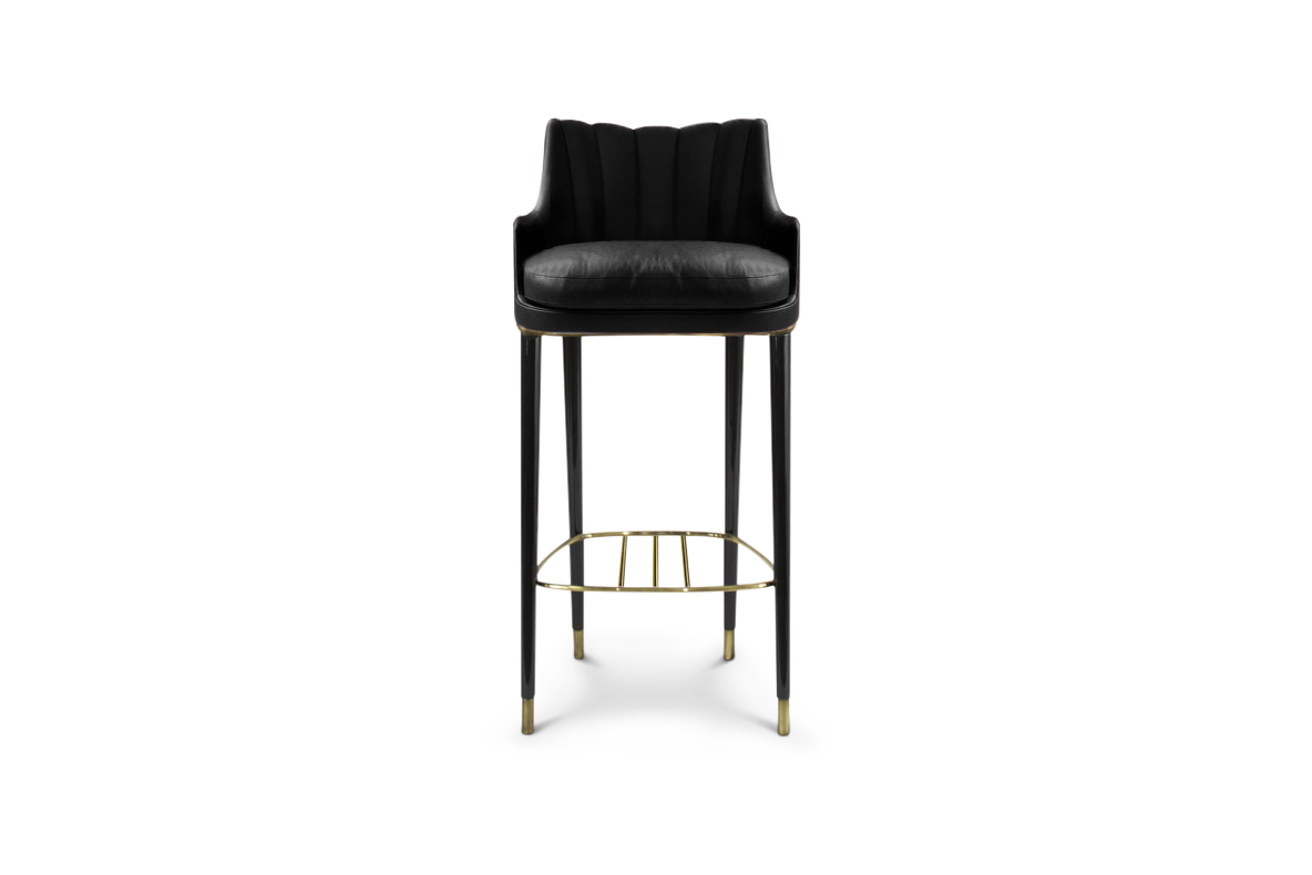 Plan a Stylish and Spooky Halloween with these Black Bar Stools