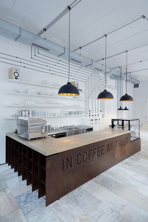 Time to Get to Know the Best Coffee Bar & Restaurant Design Ideas