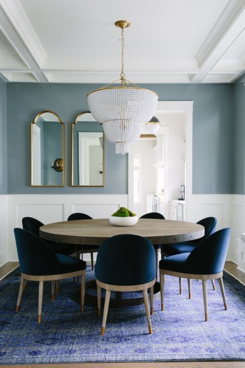 Blue Dining Room Designs To Bring Peace Into Your Decor