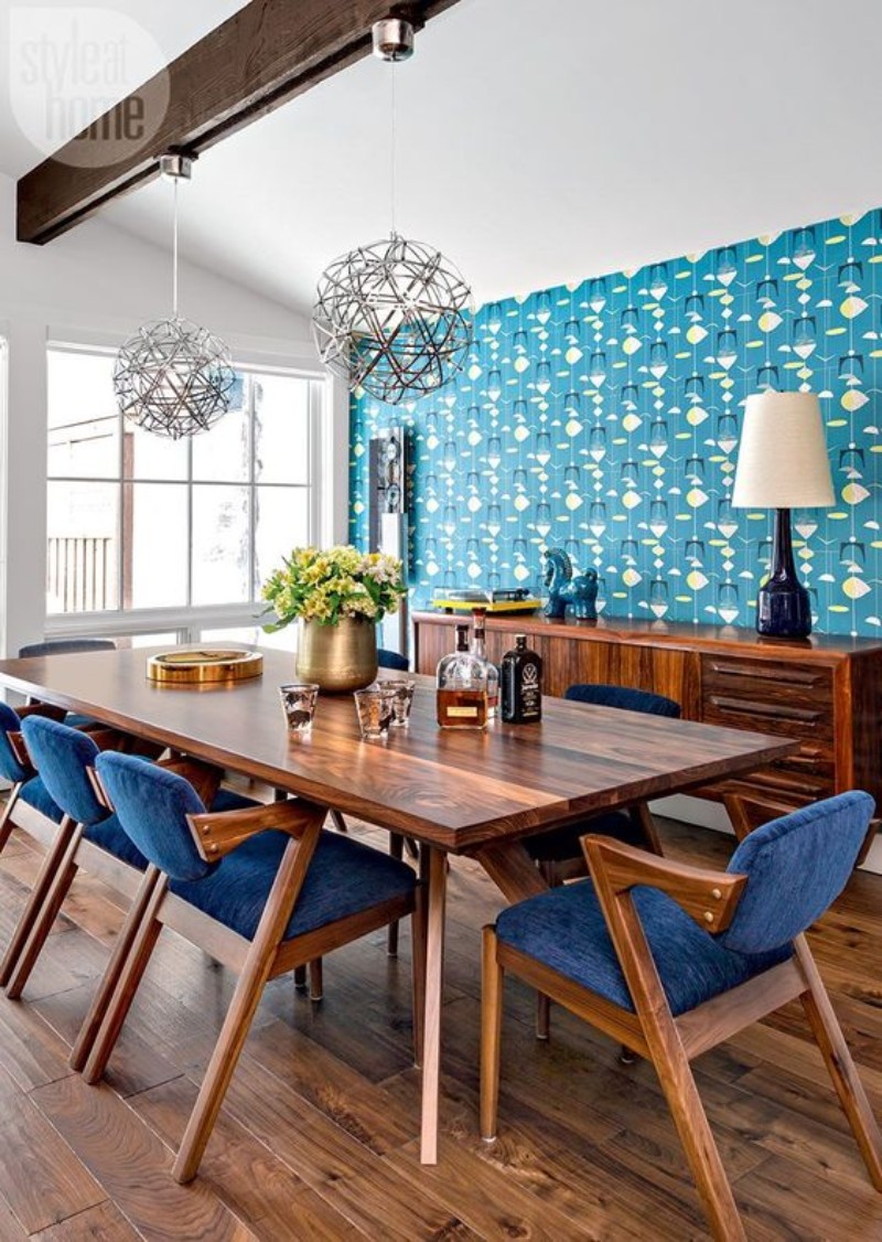 Blue Dining Room Designs To Bring Peace Into Your Decor