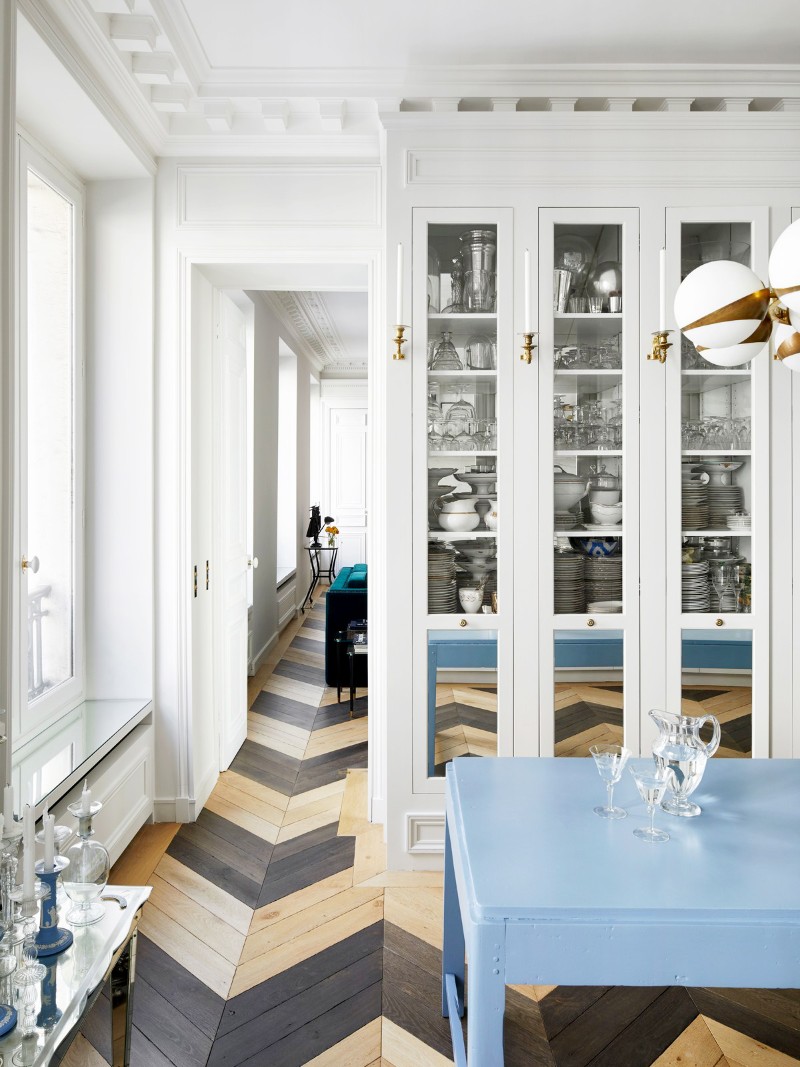 A Glamorous Parisian Kitchen To Inspire A Makeover
